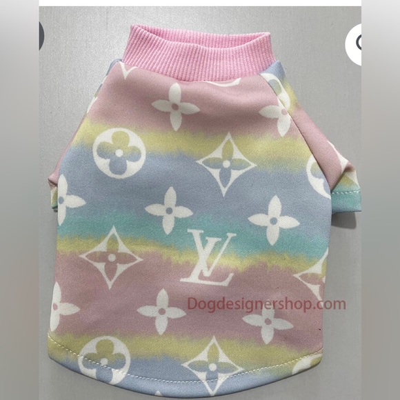 Designer Inspired Dog Shirt Size Large